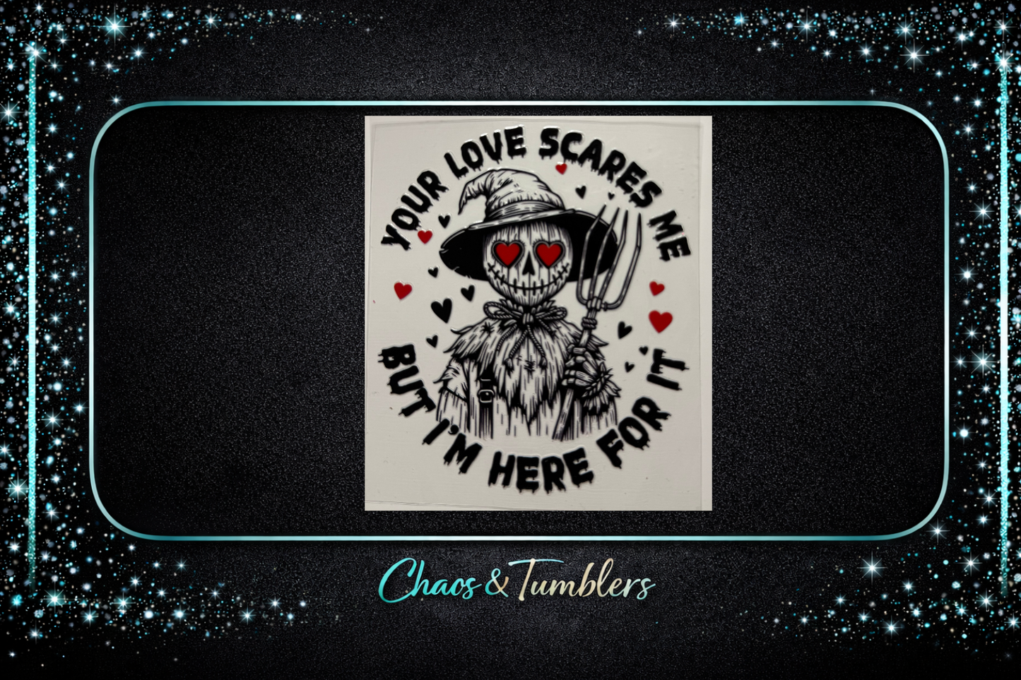 Your love scares me