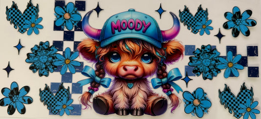 Highland cow moody