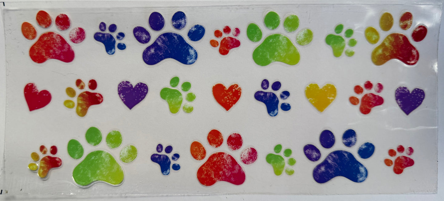 Paw prints