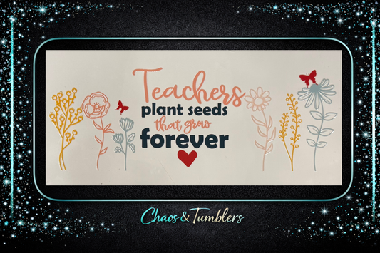 Teachers plant seeds