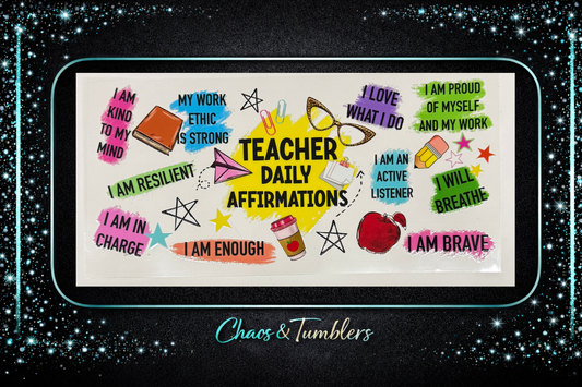 Teacher daily affirmations