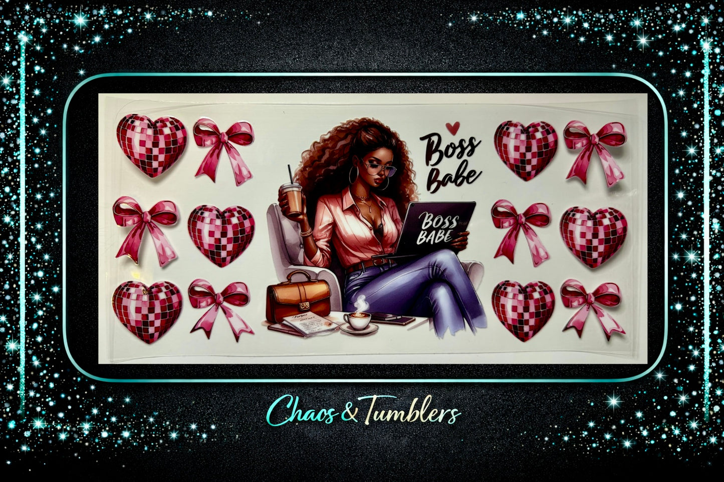 Boss babe bows & hearts