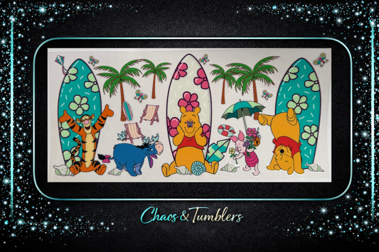 Whinnie the Pooh surfer