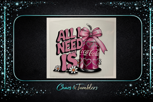 All I need is cola