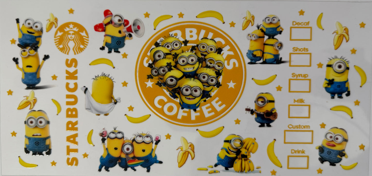 Starbucks minions