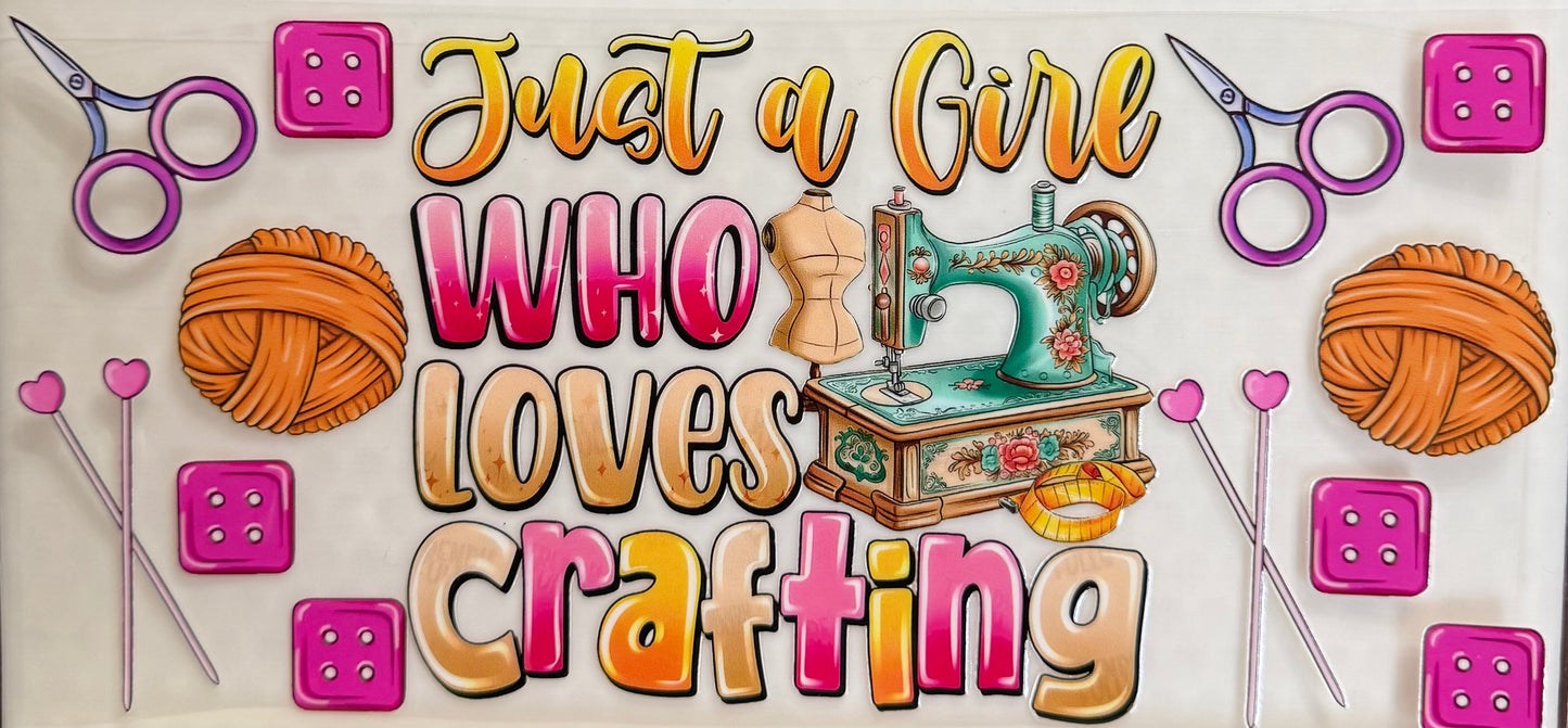 Crafty girl