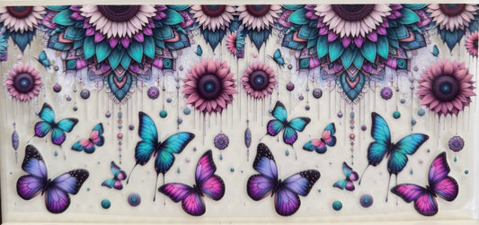 Butterflies & Sunflowers