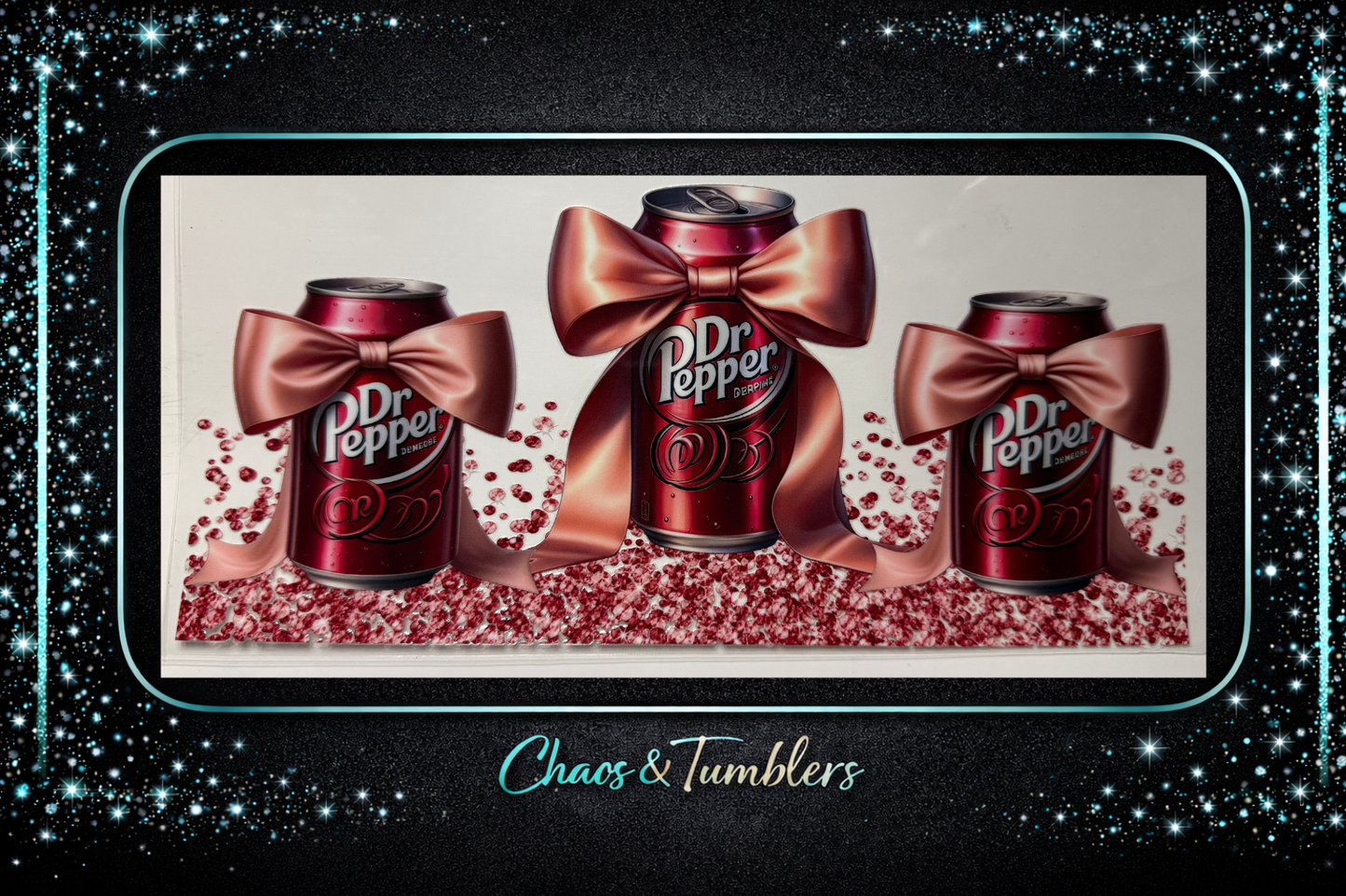 Dr. Pepper bow