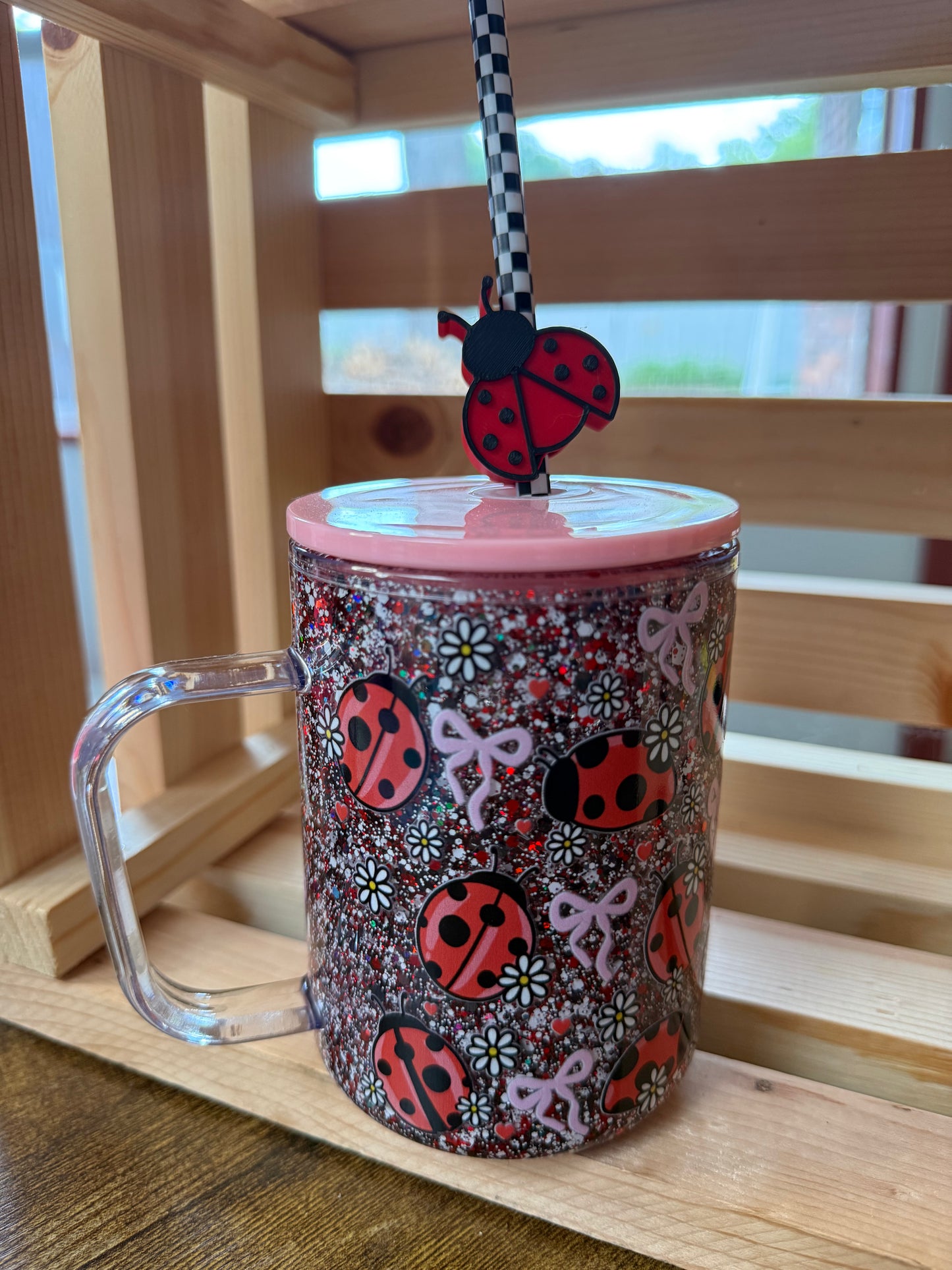Lady bug 17oz mug