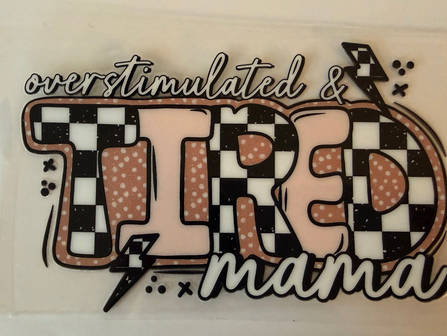 Overstimulated mom DECAL