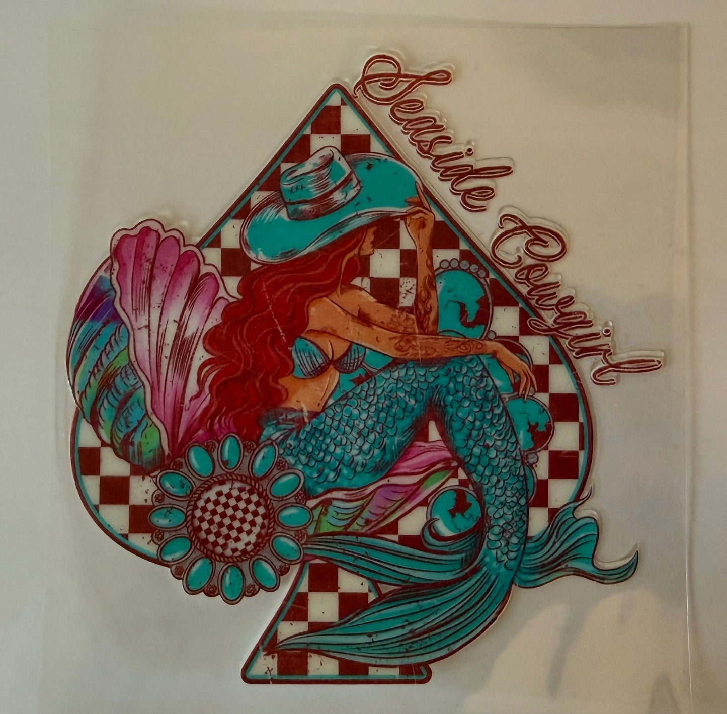 Seaside cowgirl DECAL