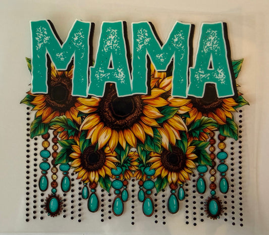 Sunflower mama DECAL