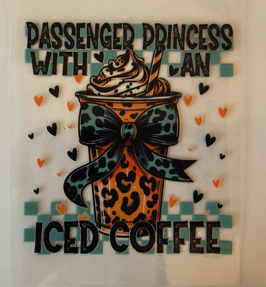 Passenger princess DECAL