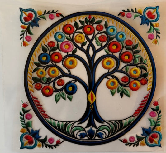 Colored tree DECAL