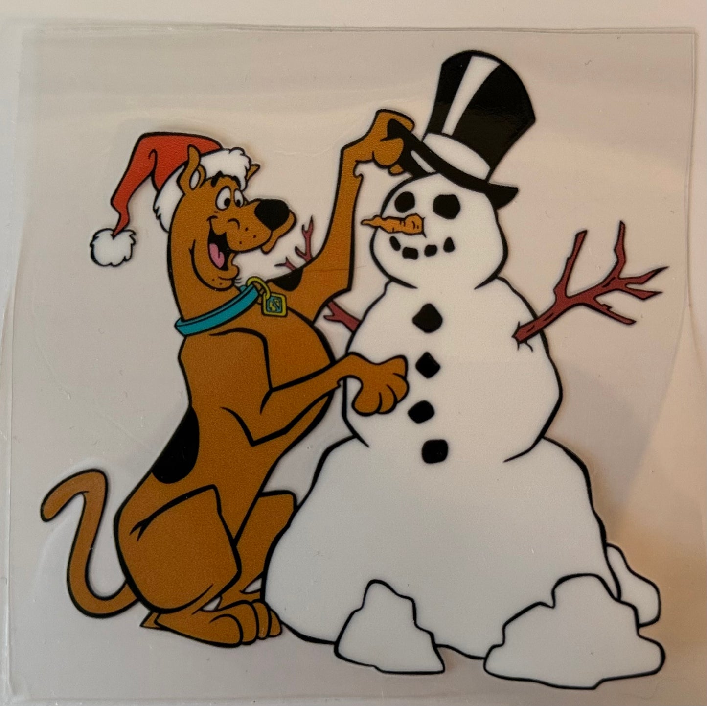 Scoob snowman DECAL