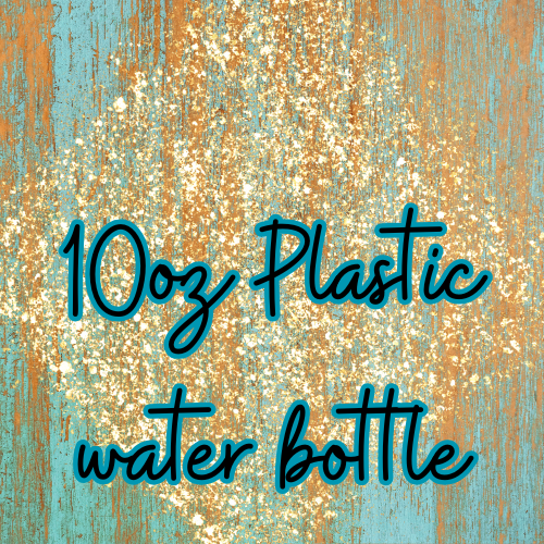 Kids 10 oz plastic water bottle